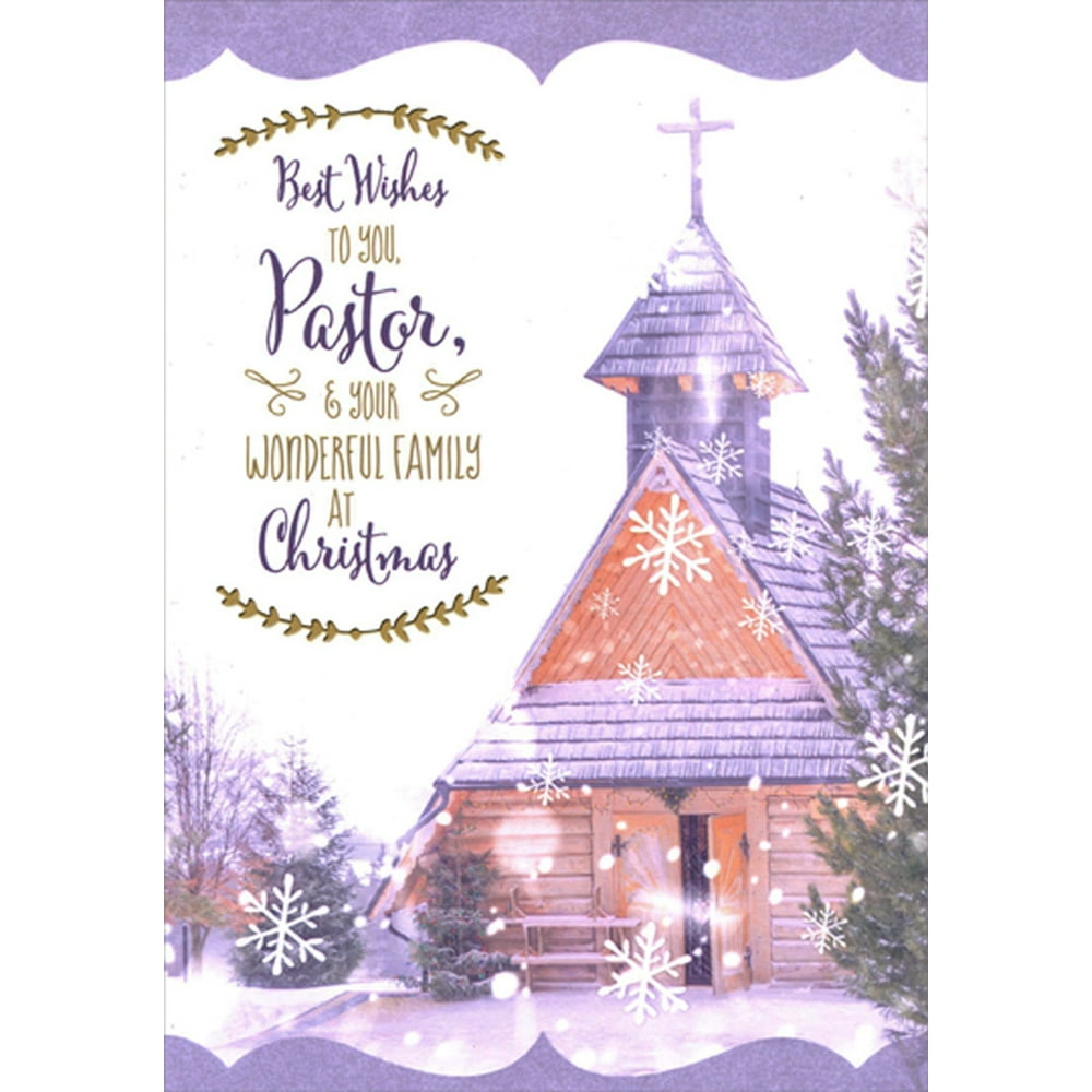 Christmas Greetings From Pastor 