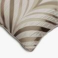 thumbnail image 2 of Cushion Covers, Decorative Beige 20"x20" (50x50 cm) Pillow Covers, Jacquard Silk Throw Pillow Covers, Chevron Pattern Modern Style - Chevron Folds, 2 of 3