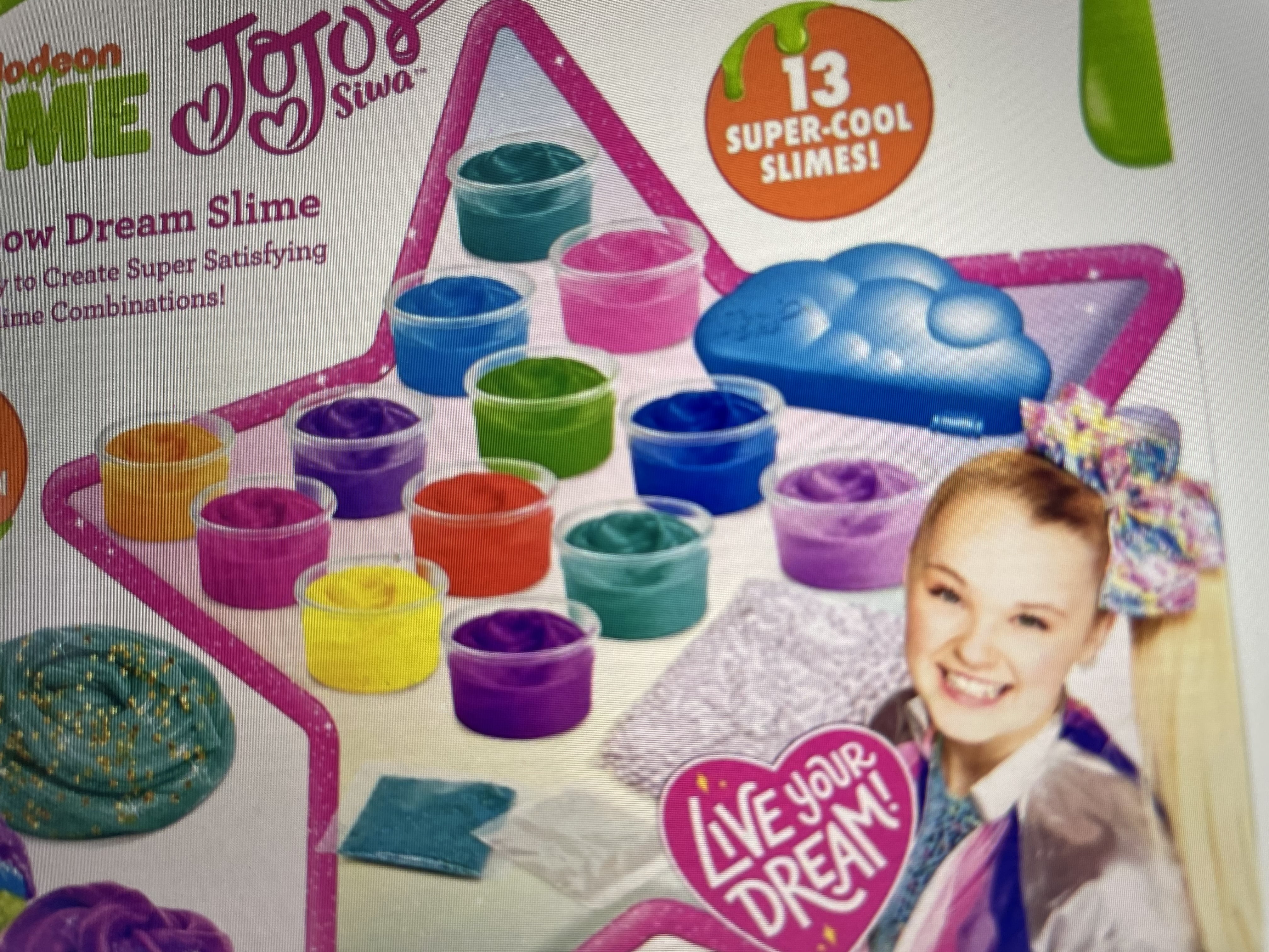 Nickelodeon JoJo Siwa Super Satisfying Slime Kit 