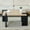Wood,Black-1, variant on TesNus 39" Walnut Coffee Table, Modern MDF Rectangle Center Table with Black Solid Legs for Living Room Small Space