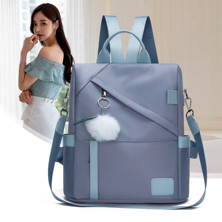 Anti Theft Backpack Purse for Women, Waterproof Nylon  display picture 3