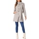 thumbnail image 2 of Abrigo de Otoño Invierno INSPIRE CHIC para Mujer con Botones, Chaqueta Casual con Bufanda y Cinturón, 2 of 6