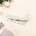 thumbnail image 3 of Unique Bargains 1 Pc Pillow Shape Heart Makeup Bag White PU, 3 of 4