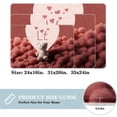 thumbnail image 2 of Valentine's Day Non-Slip Polyester Floor Carpet Door Rugs Outdoor Carpet, Machine Washable, 2 of 6