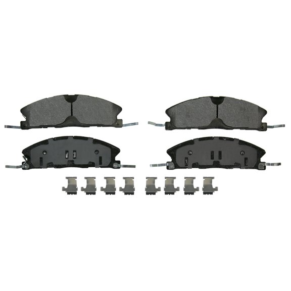 Wagner QuickStop ZX1611A Semi-Metallic Disc Brake Pad Set Fits select: 2013-2019 FORD EXPLORER, 2013-2019 FORD TAURUS