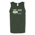 thumbnail image 2 of Wild Bobby,Dad Joke Loading Hilarious Funny Dad Granpa Daddy, Father's Day, Men Graphic Tank Top, Forest Green, Small, 2 of 3