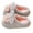 Grey, variant on Women's Slippers Warm Plush Flowers Indoor Non Slip Winter House Shoes Slippers(Grey,6.5)