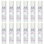 (12 Pack) FDS Hypo Allergenic Feminine Deodorant Spray, Extra Strength - 2 oz Bottle