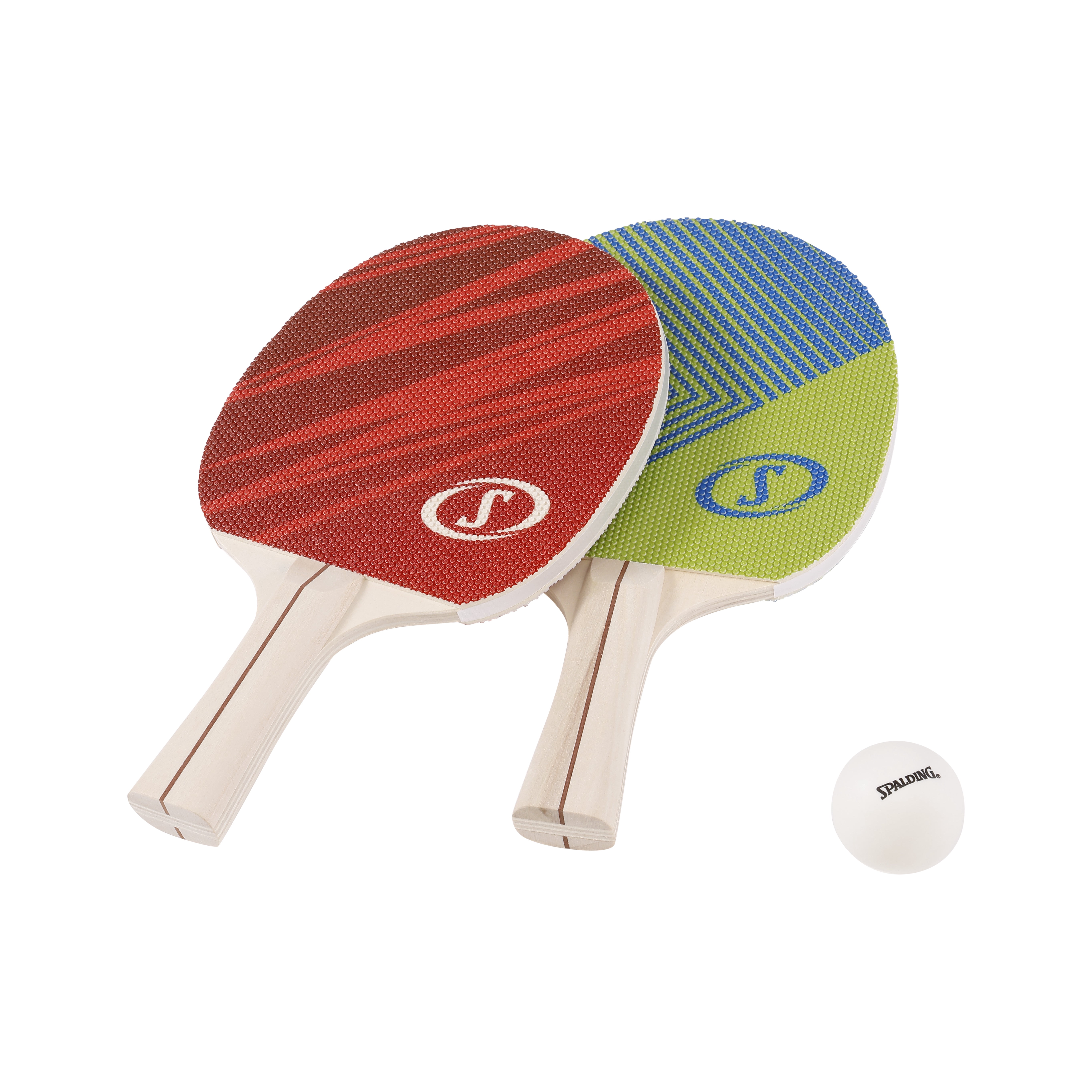 Spalding Ping Pong Net Set – Expandable Net, 2 Paddles, 3 Balls, Adjustable for Most Tables, Indoor & Outdoor Table Tennis Set, Portable Ping Pong Equipment