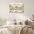 thumbnail image 5 of 1.5-Inch Thick Canvas Print Wall Art for Living Room, Bedroom, Office or Entryway – Decorative Wall Decor with Floral Vases Joyful Words Butterflies -40 x 28x 1.5 in, 5 of 9