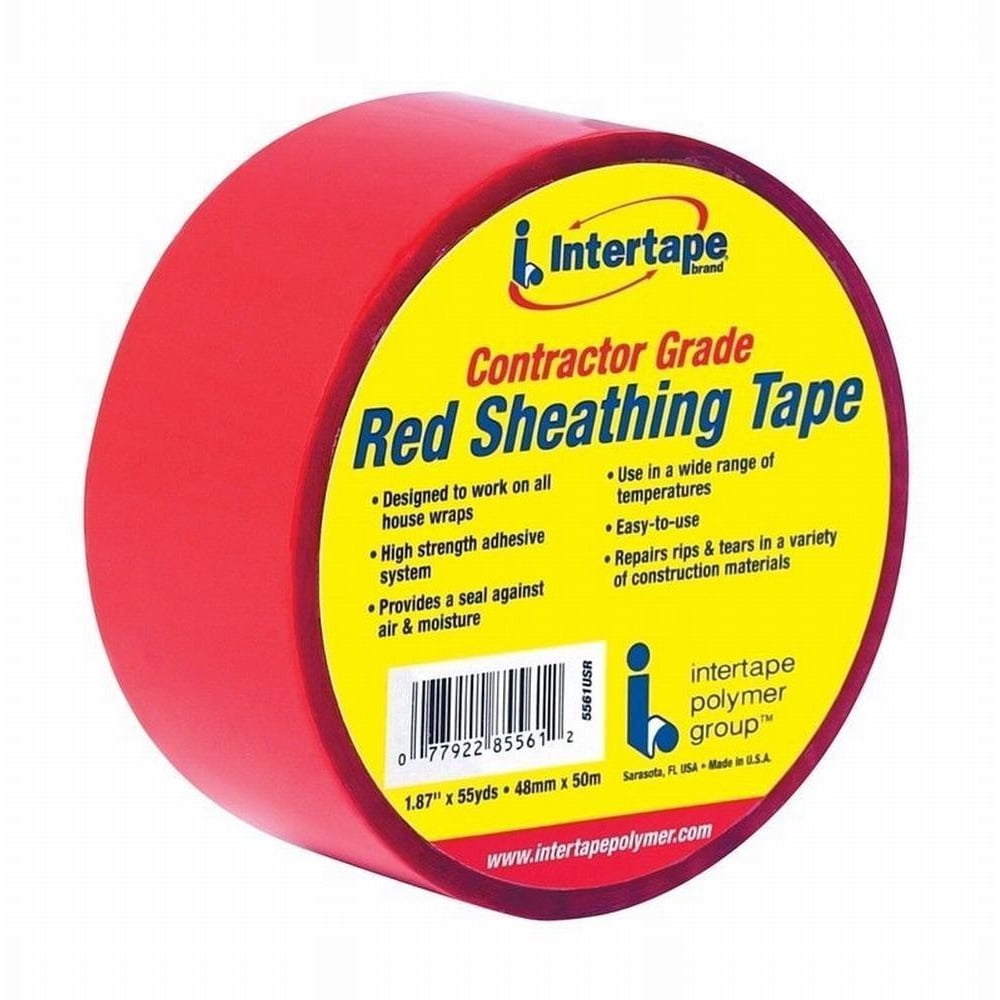 Intertape Polymer Group 5561USR 2" X 55 Yards Intertape Polymer Red Sheathing Tape