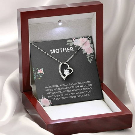 Mother - Strong Woman Forever Love Necklace - Mothers Day Gift