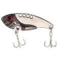 thumbnail image 3 of Señuelos de pesca VIB de Metal, 4 Uds., 11g, 55mm, cebos de manivela, ojos rojos, aparejos de anzuelo tipo pez, 3 of 8