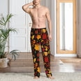 thumbnail image 2 of Naloa Autumn Maple Leaves A Pajama Pants Men, PJ Bottoms, Sleep & Lounge Pants-X-Large, 2 of 6