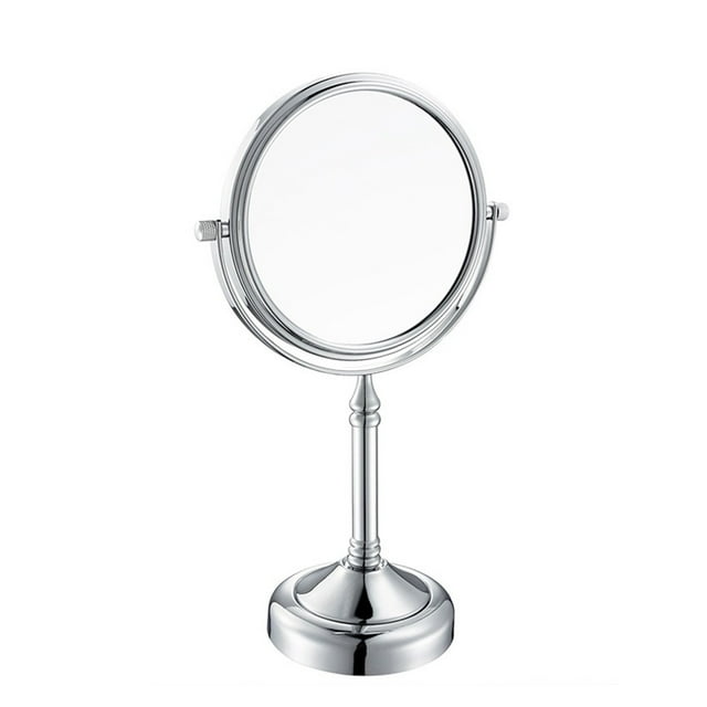 6inch/8inch Vanity Mirror With Lights Make-up Mirror Desktop Metal Double-sided Rotating Magnifying Vanity Mirror ,Widely Use