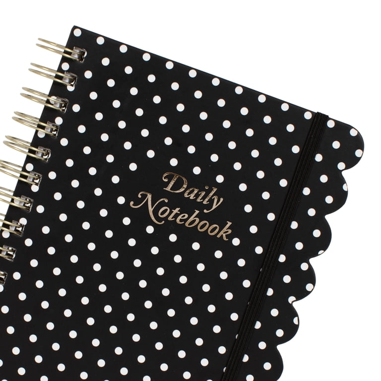 Hardcover Spiral Journal with Scalloped Edge photo 4