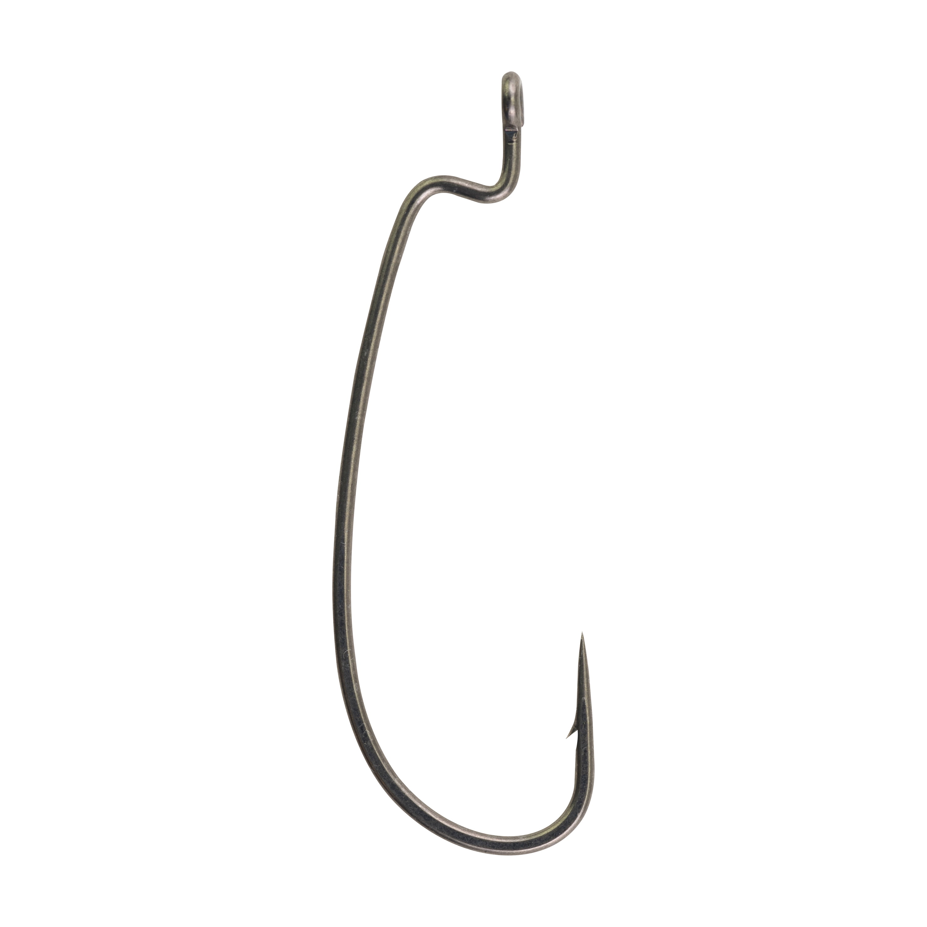 Gamakatsu 54112-25 Offset Widegap Bronze Worm 25 Pack Size 2/0 Fishing Hooks
