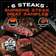 thumbnail image 6 of Grumpy Butcher 6 Beef Steaks Set: 4 Sirloins, 2 Large Filet Mignons, 6 of 9