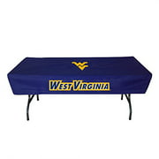 Rivalry 6 Feet West Virginia Sports Collegiate Team Logo Party Outdoor Camping Table Cover