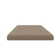 thumbnail image 1 of RealRooms Cozey Matelas Futon à Ressorts Bonnell 6 Pouces, Microfibre, Double, Beige, 1 of 8