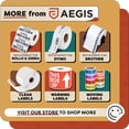 thumbnail image 2 of Aegis Adhesives - 2" Circle Stickers - Direct Thermal Labels Compatible with Rollo, Zebra, MUNBYN, and More Desktop Printers (12 Rolls, 750/Roll), 2 of 9