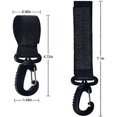 thumbnail image 3 of Stroller hooks, stroller clip, stroller accessories, stroller bag hook, universal stroller hooks, for hanging Y, 3 of 5