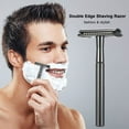 thumbnail image 5 of Radirus Stainless Steel Double Edge Shaving Razor, Safety Beard Razor for Hotel Home Travel, 5 of 7