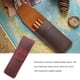 thumbnail image 3 of Methold Estuche de cuero Vintage para lápices, pluma estilográfica, papelería, funda protectora de estilo Retro, funda protectora hecha a mano para Carpetas de archivos Vino rojo, 3 of 6