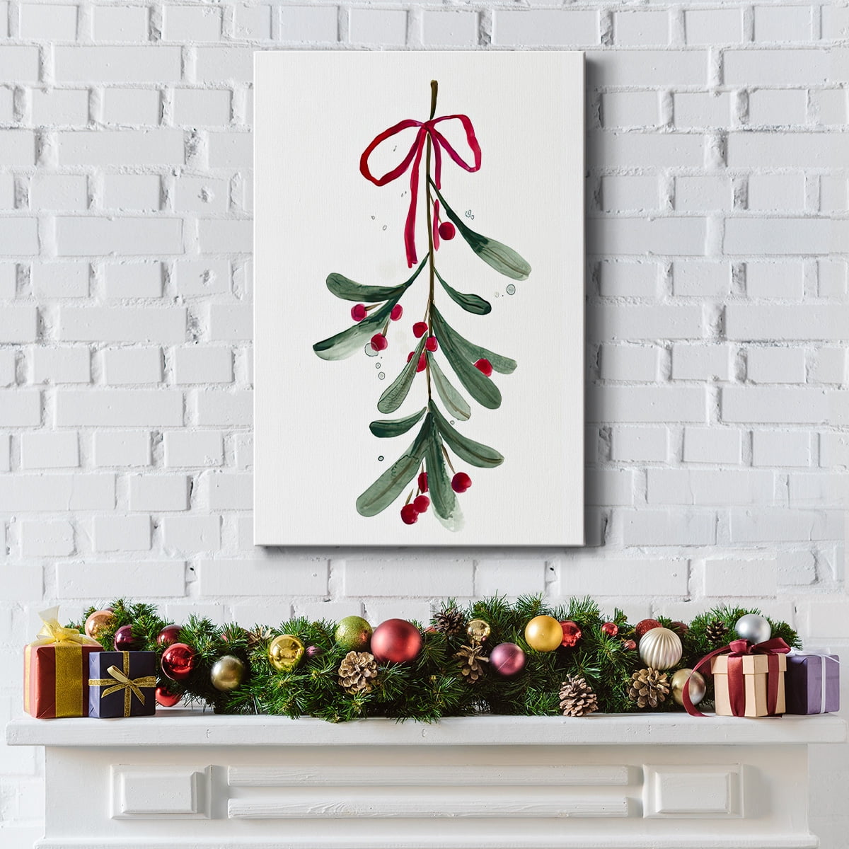 Warm Winter Wishes V- Gallery Wrapped Canvas