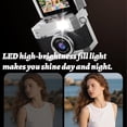 thumbnail image 5 of Mini Digital Camera,Thumb-Sized Flip Screen,Digital Retro Ccd High-Definition Portable Small Camera,180° Flip Screen,HD Video Recording CCD for Travel Party Vlog, 5 of 7