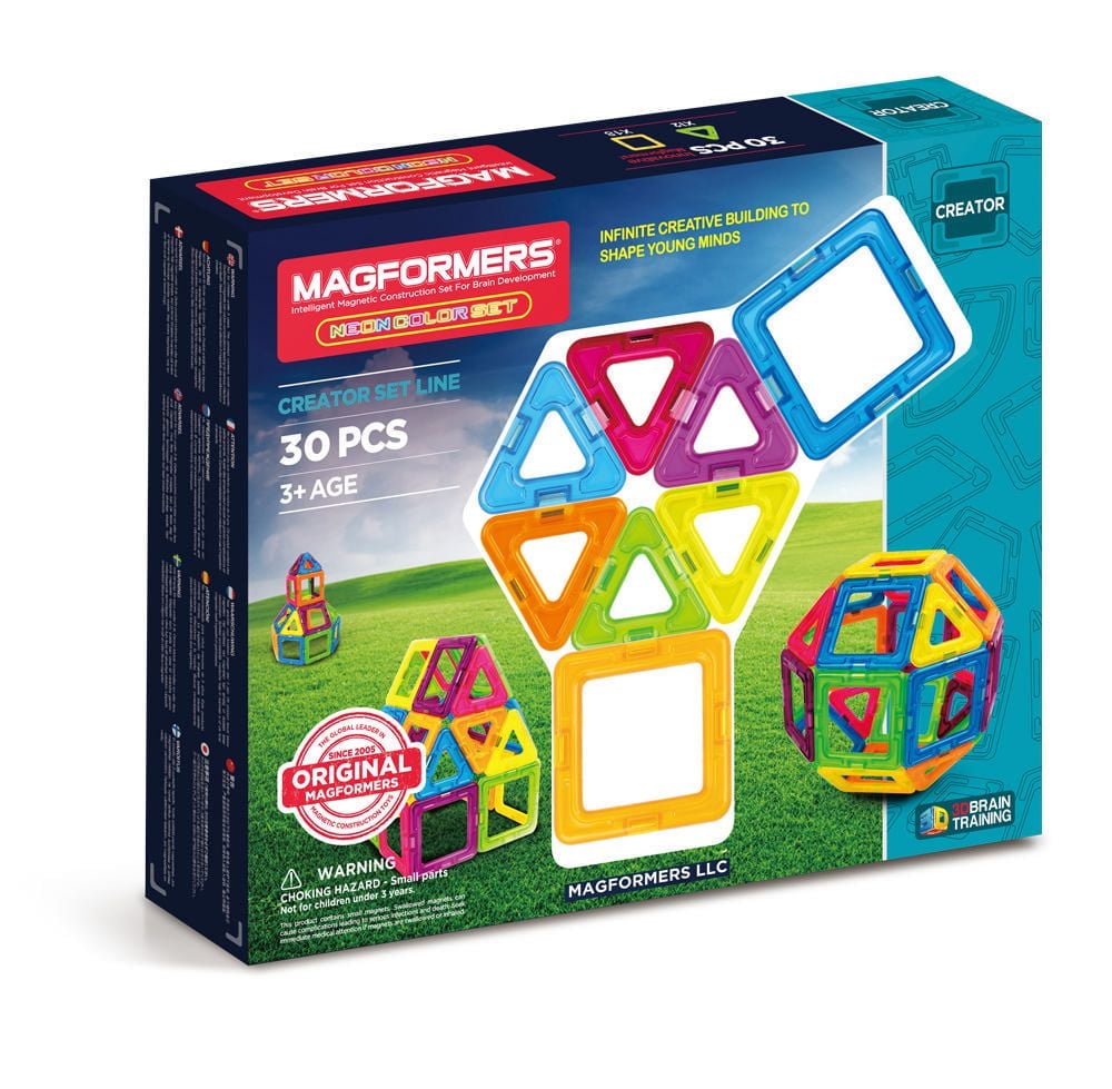 Magformers Neon 30 Pc Set