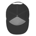 thumbnail image 5 of Daiia Flower Leaves print Flat Bill Hats Flat Brim Trucker Cap Baseball Cap Adjustable Classic Low Profile Hat Unconstructed Plain Cap, 5 of 9