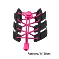 thumbnail image 4 of Sonducket 1 par de zapatillas con cordones de 120cm para correr, trotar, con hebillas, correas elásticas para perezosos, accesorios de repuesto Accesorios de disfraces Rosa roja Sonducket AP012627-19, 4 of 6