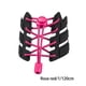 thumbnail image 4 of Minnieouse 1 par de zapatillas deportivas con cordones para zapatos de 120cm, cordones para correr con hebillas, cuerdas elásticas, cordón de decoración, Accesorios de disfraces Rosa roja Minnieouse AP012627-19, 4 of 6