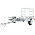 thumbnail image 2 of DK2 4 ft. x 6 ft. Single Axle Open Rail Galvanized Utility Trailer, 2 of 2