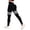 Black, variant on Riforla Womens Leggings Striped Outdoor Sports High Waisted Lifting Yoga Quick Drying Running Fitness Women's Pants Black L