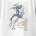 thumbnail image 3 of Star Wars The Mandalorian And Grogu Riding Wherever He Goes Youth T Shirt (White, XS-XL), 3 of 4