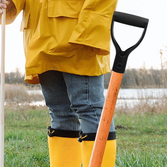 LOLIPPYY 2Pcs Comfortable Grip Shovel D Handles for Snow Removal and Garden Tool Accessories