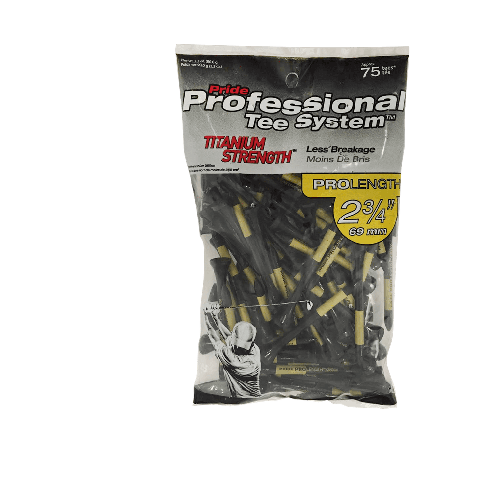 Pride Professional Tee System 23/4Inch Titanium Strength Wood Golf