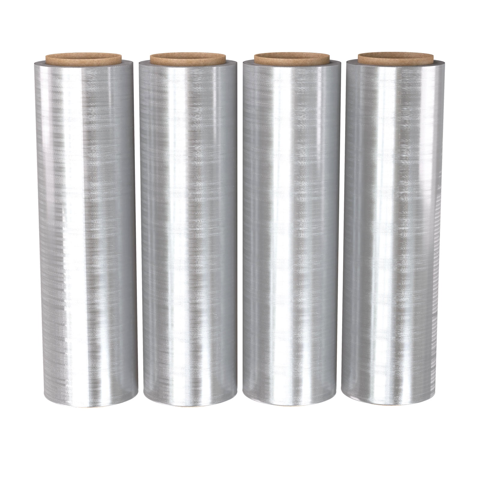 Stretch Film, 20" x 1500', 80 Gauge Hand Film, Pallet Wrap, No Handle, 4-CT Case