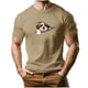 thumbnail image 2 of Tops para hombre, blusas y camisas de manga corta con cuello redondo para hombre, camiseta deportiva informal con estampado de corazones a la moda para hombre, blusa de poliéster de manga corta con cu, 2 of 5