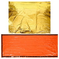 RENACLIPY Survival Sleeping Blanket 1 Set Lightweight Aluminum Foil Emergency Outdoor Camping Gear