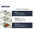 thumbnail image 7 of BOCCHI 1627-001-0120 Dual-Mount Fireclay 24 in. Single Bowl White Kitchen Sink, 7 of 7