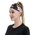 thumbnail image 3 of Goofa Orchids Flowers Pattern Sweatbands Sports Headband for Men & Women,Moisture Wicking Athletic headband,Breathable Sweatband,Sports accessories,Workout gear, 3 of 9