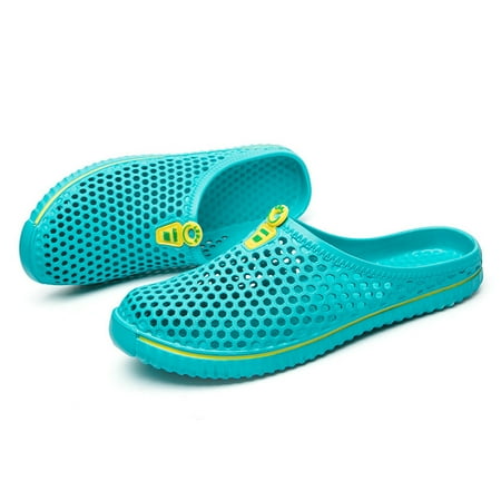 

Cathalem over Boot Waders Beach Shoes Flip Couple Flops Shoes Sandal Men out Casual Hollow Unisex Rubber Cowboy Boots for Men Mint Green 42