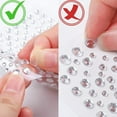 thumbnail image 4 of LQQBOX 1725pcs Face Gems Rhinestones Stickers, Self Adhesive Face Jewels Stickers, 3/4/5/6 MM Stick on Rhinestones for Face, Hair, Craft, Nail, Clothes, Shoes, 4 of 7