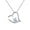 Style-2, variant on 925 Sterling Silver CZ Open Heart Pendant Necklace Jewel Gifts for Women and Teen 18" Inch