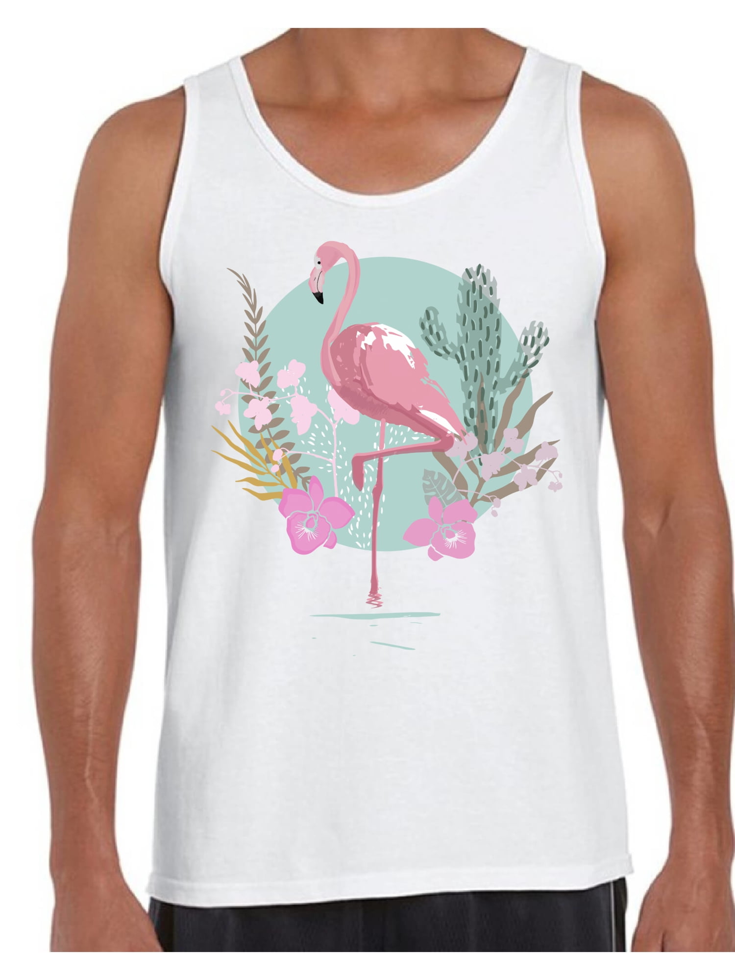 Awkward Styles - Awkward Styles Pink Floral Flamingo Shirts Beach