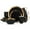 Black, variant on Stone Lain Florian Modern Porcelain Dish Set, 16-Piece Dishes for 4, Gold and White