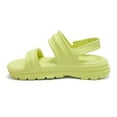 thumbnail image 4 of Hunter Women's Bloom Algae Foam Adjustable Strap Sandals, Zesty Yellow,7 M US, 4 of 7